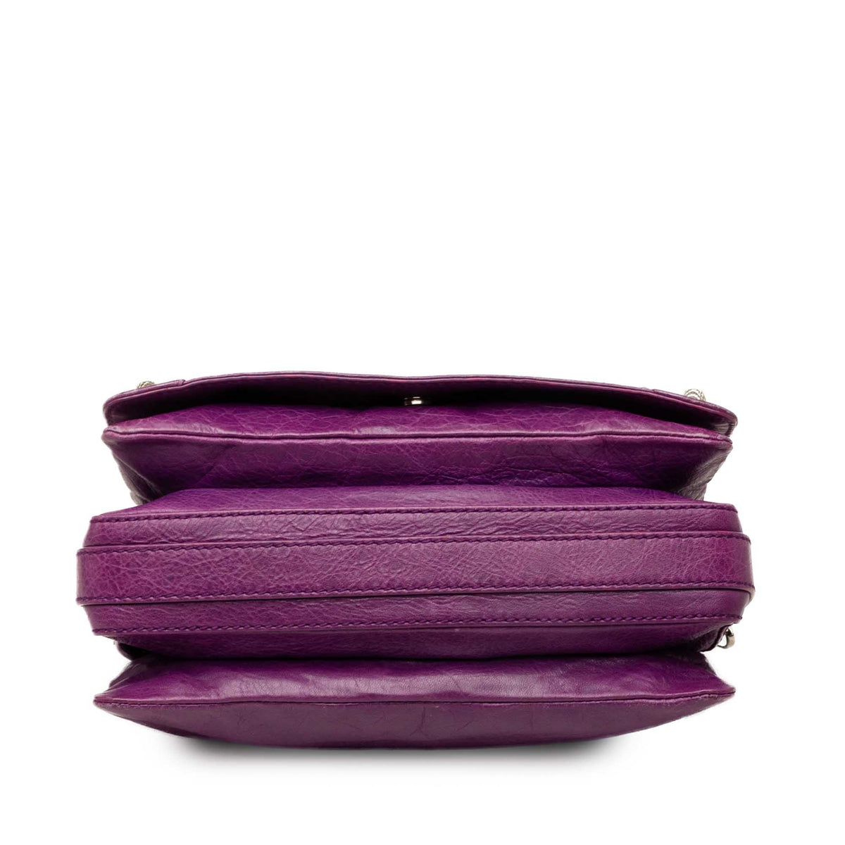 Balenciaga Lambskin Motocross Giant 21 Tool Kit Crossbody — Purple
