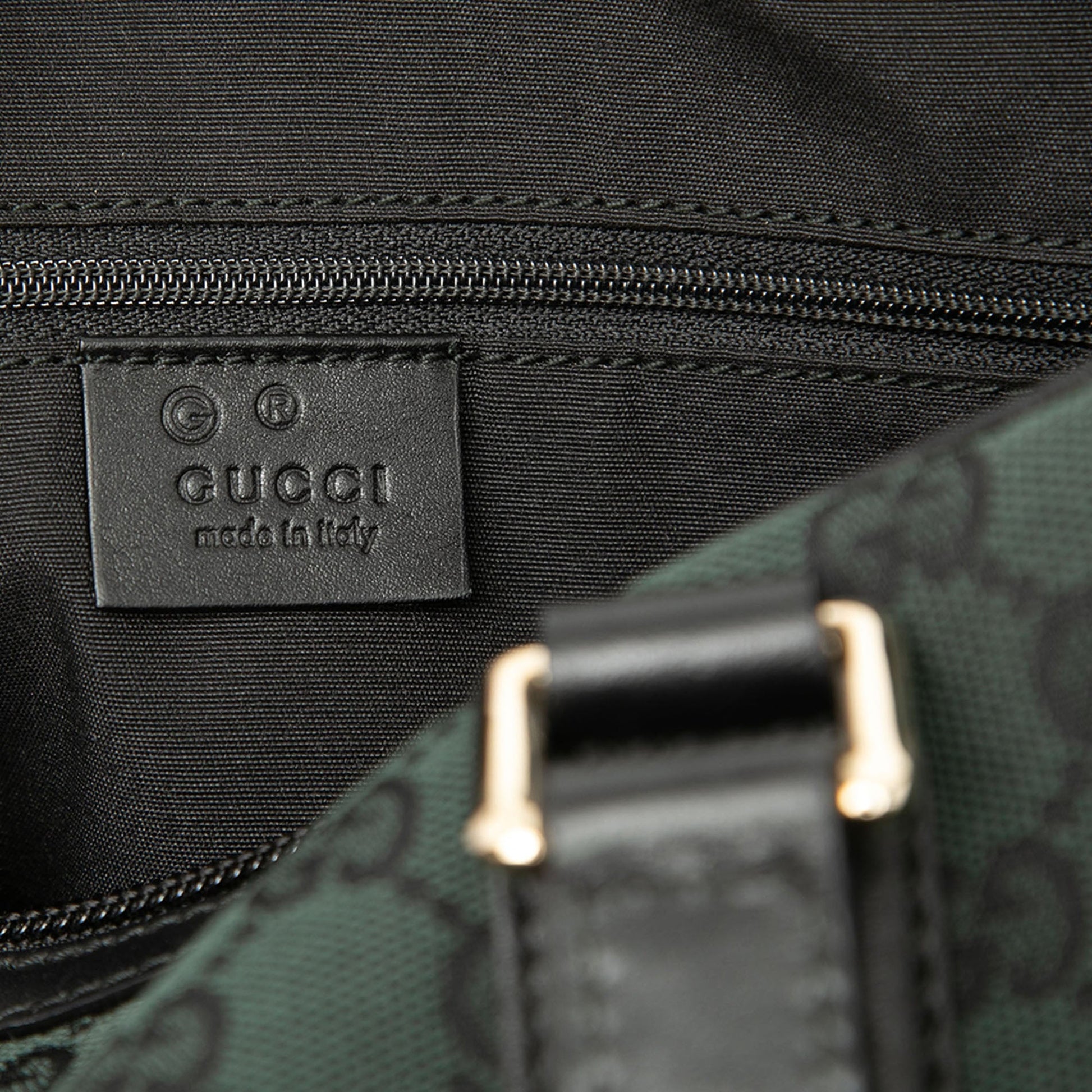 Gucci GG Canvas Charmy Boston Bag