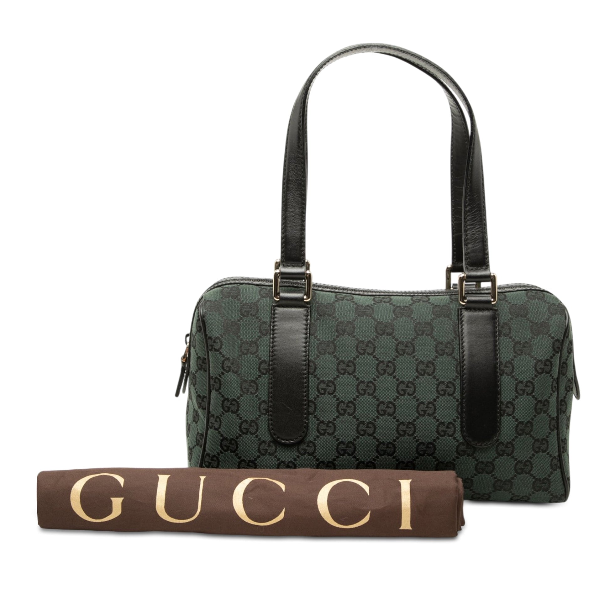 Gucci GG Canvas Charmy Boston Bag