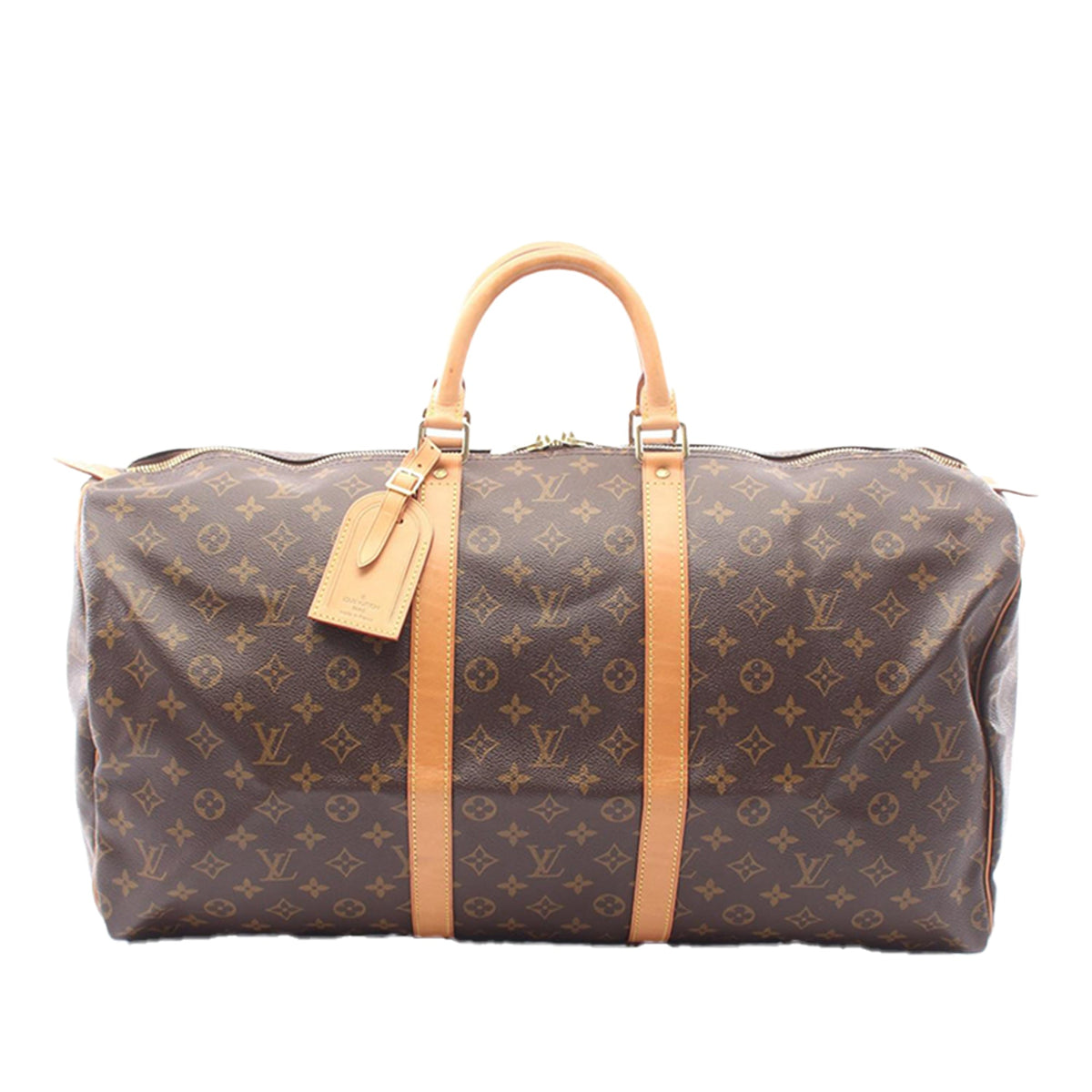 Louis Vuitton Monogram Keepall 55 — Brown