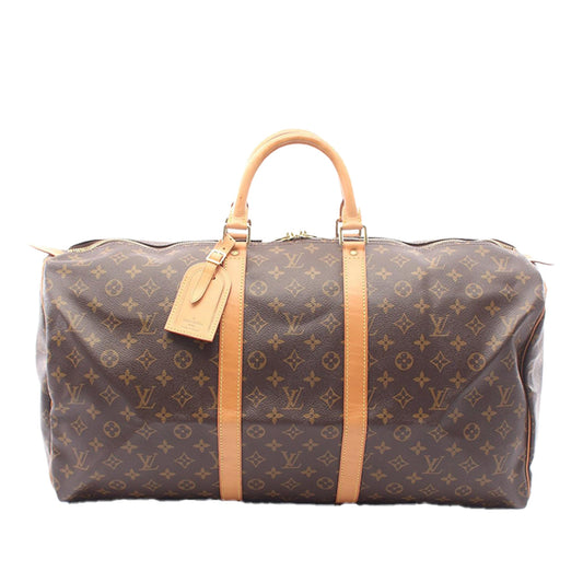 Louis Vuitton Monogram Keepall 55 — Brown