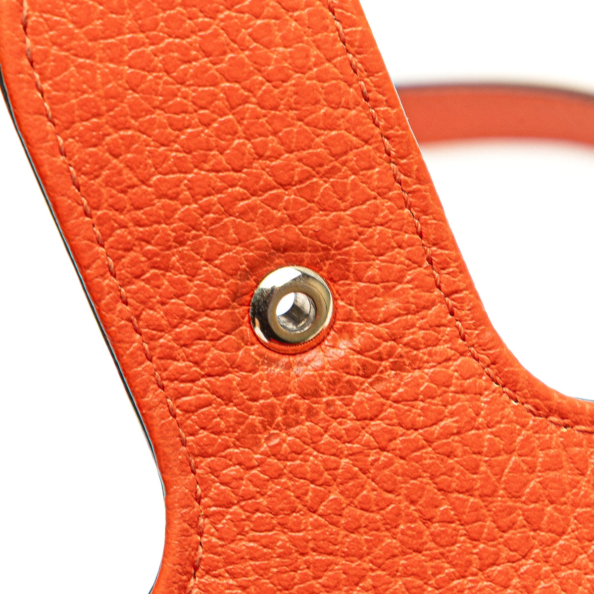 Gucci Small Dollar Calfskin Interlocking G Crossbody — Orange