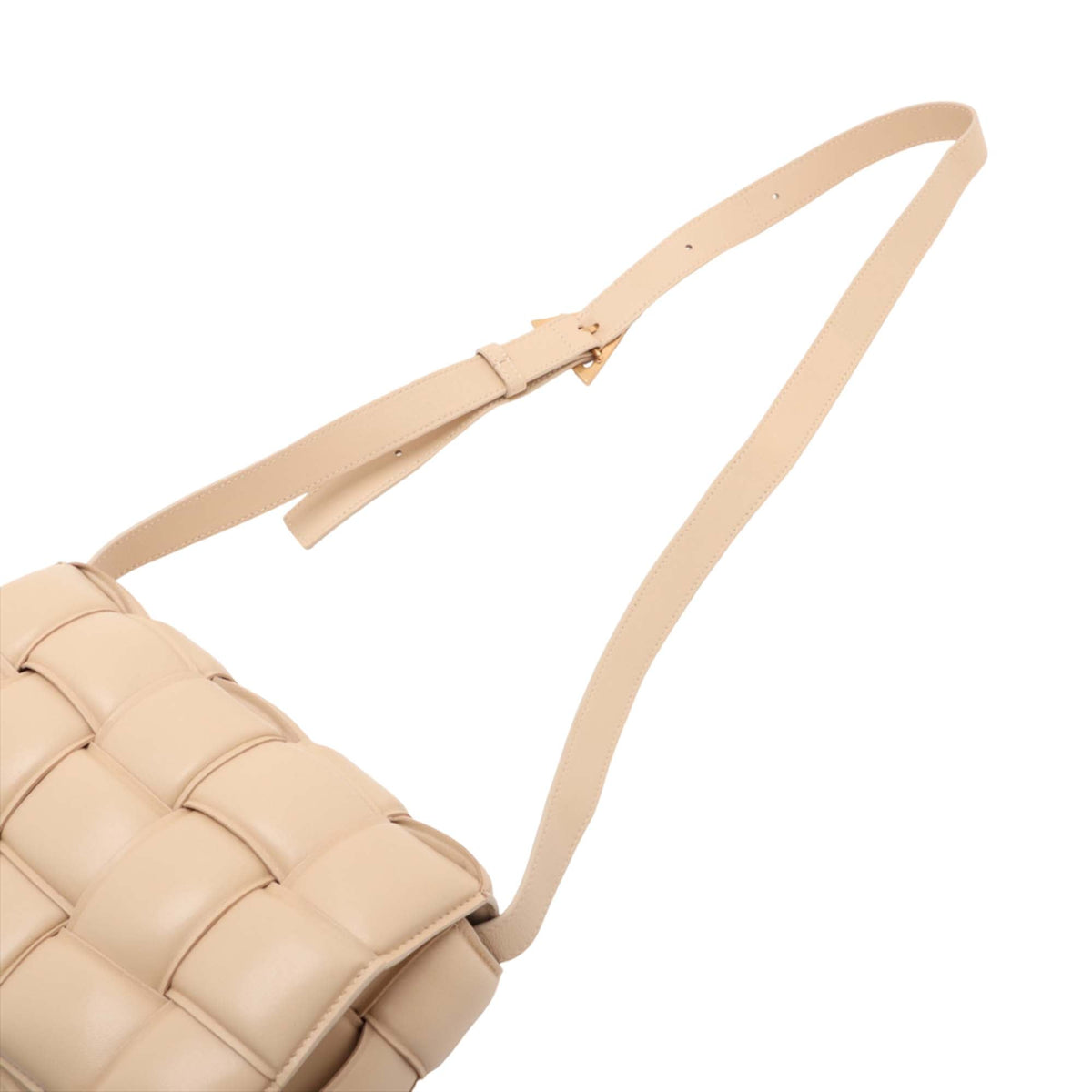 Bottega Veneta Nappa Intrecciato Padded Cassette Crossbody — Brown