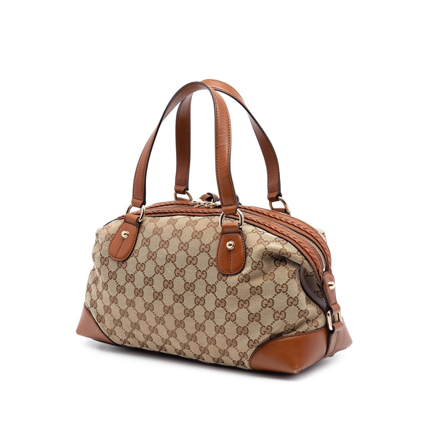 Gucci GG Canvas Brick Lane Satchel