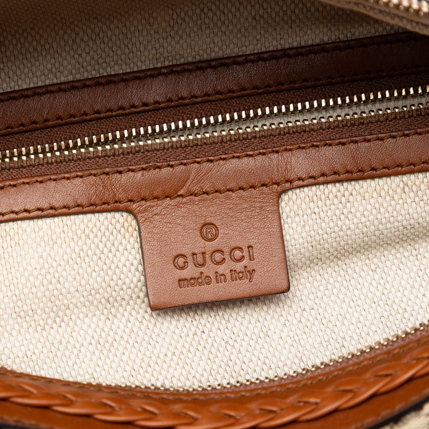 Gucci GG Canvas Brick Lane Satchel