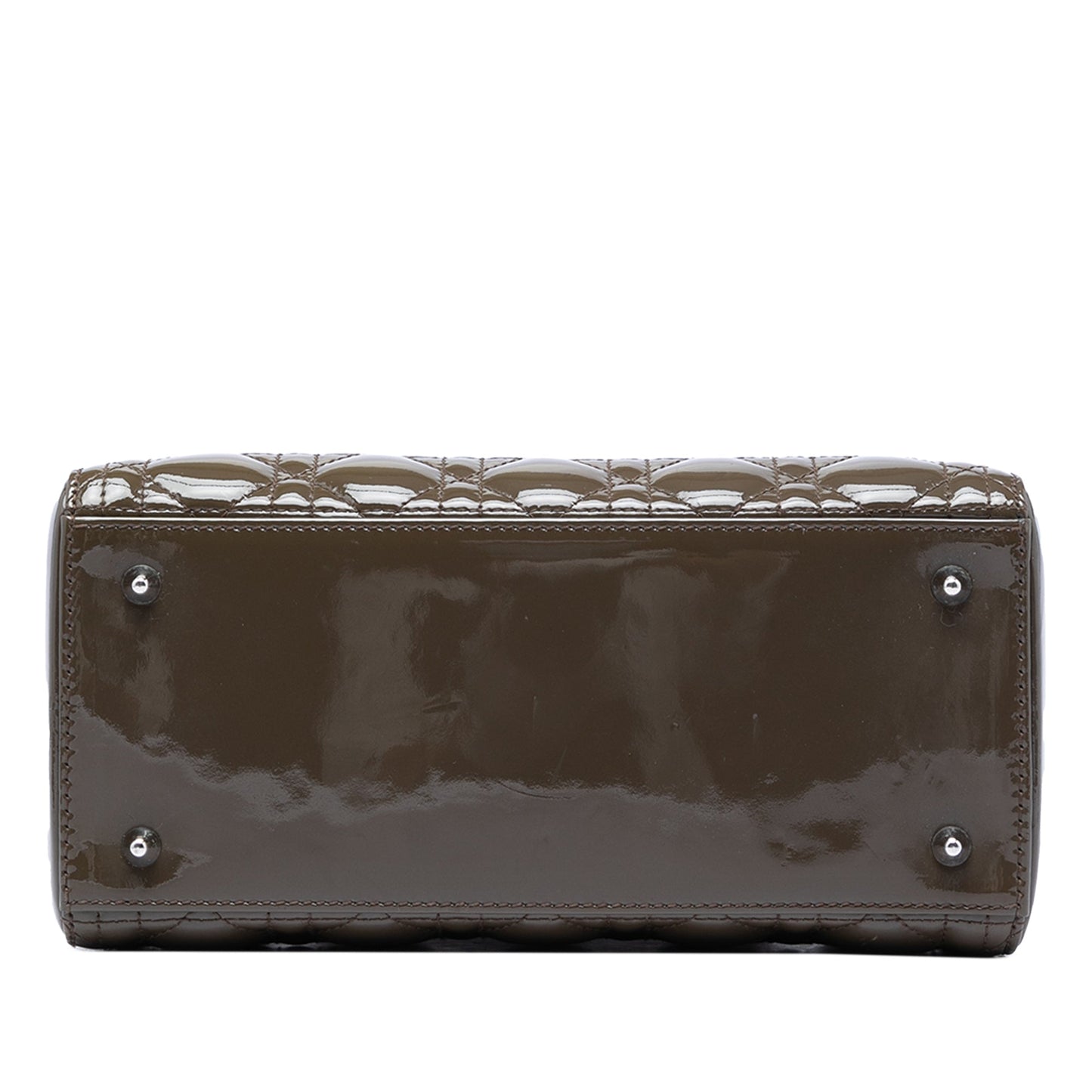 Dior Medium Patent Cannage Lady Dior