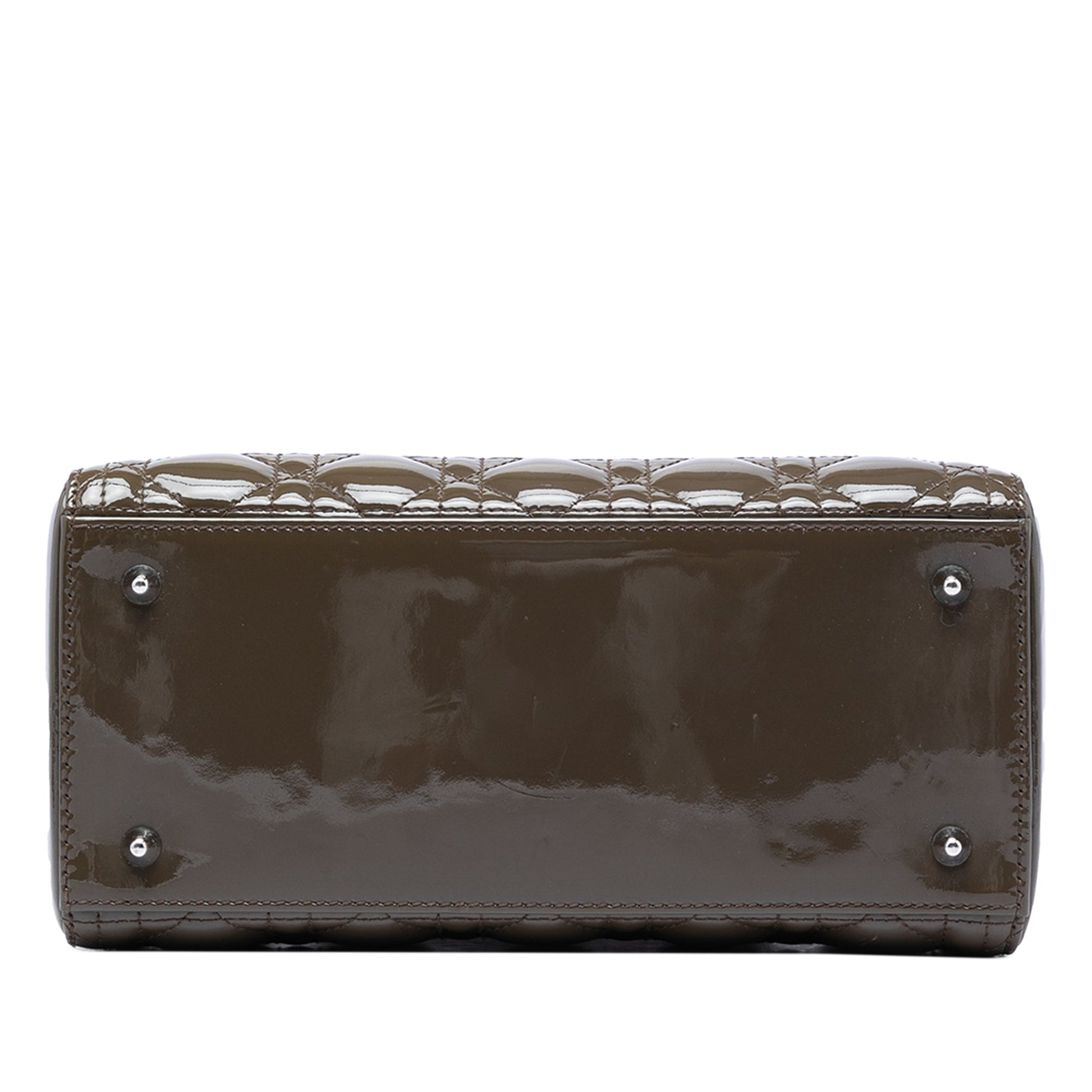 Dior Medium Patent Cannage Lady Dior
