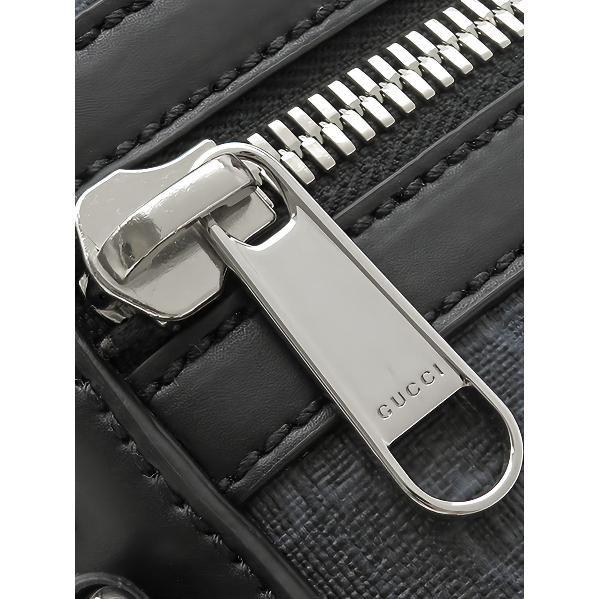 Gucci GG Supreme Web Crossbody — Black