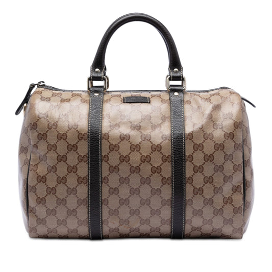 Medium GG Crystal Joy Boston Bag