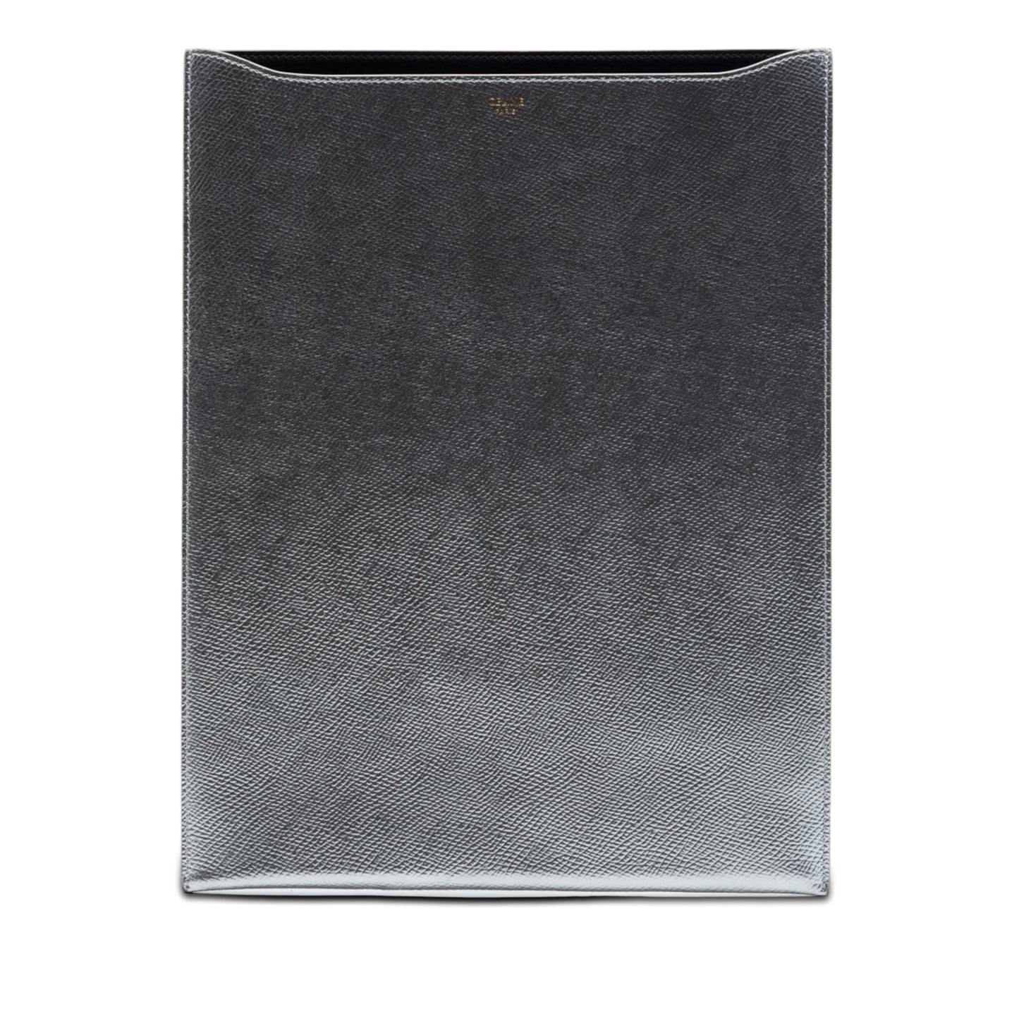 Celine Metallic Grained Calfskin Tablet Sleeve