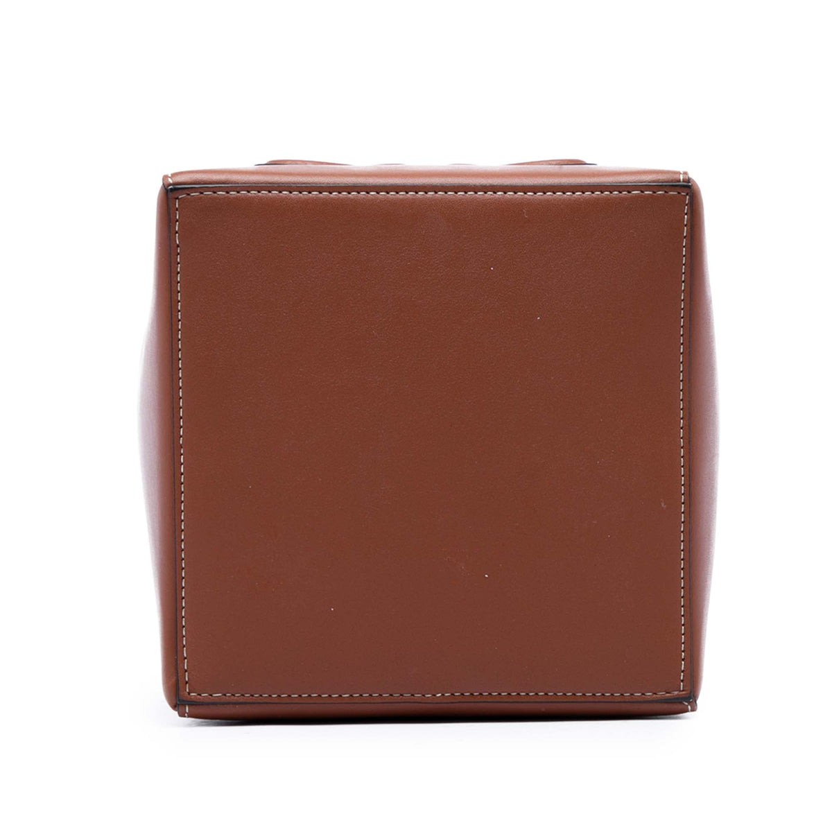 Celine Calfskin Cuir Triomphe Cube Handbag