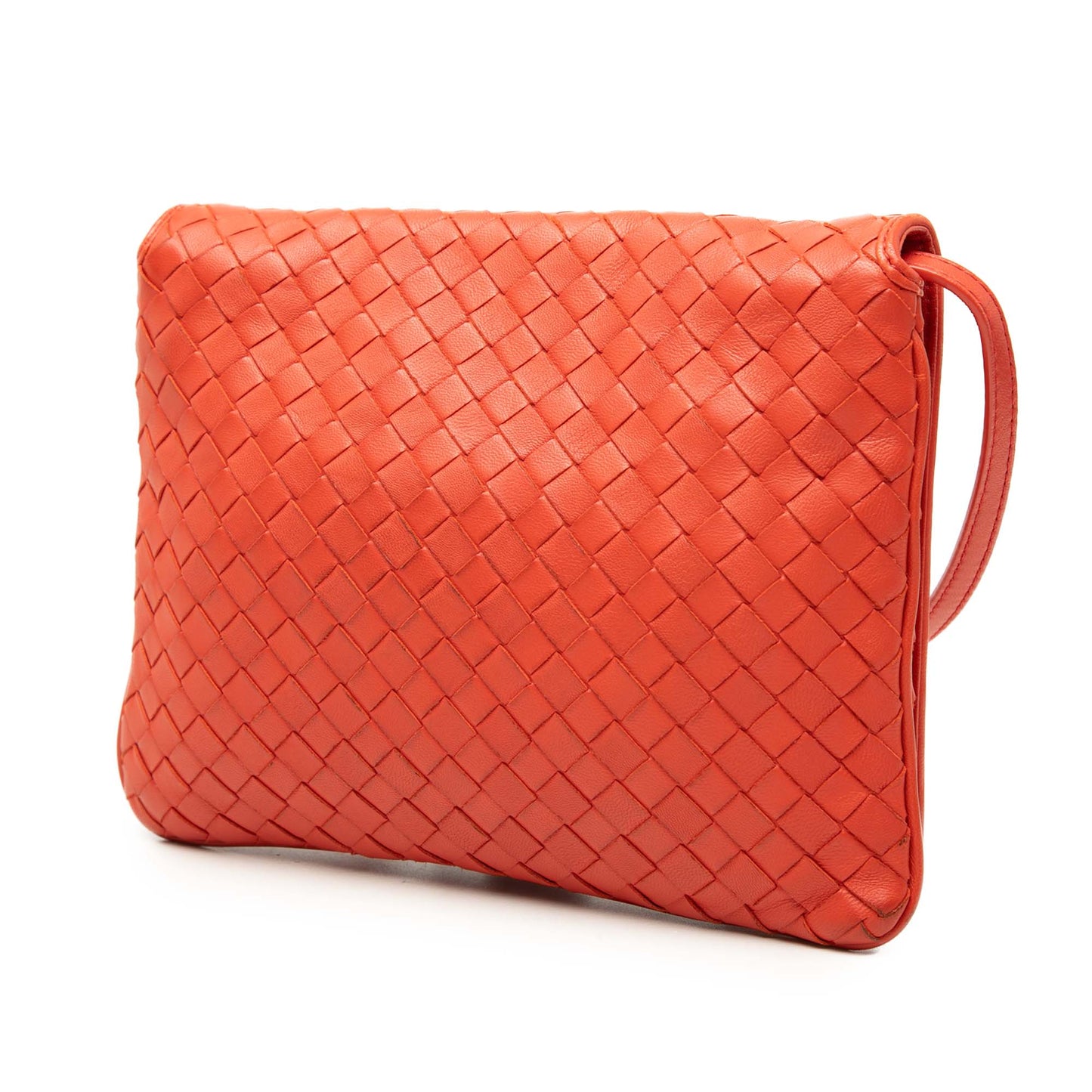 Bottega Veneta Nappa Intrecciato Flap Crossbody