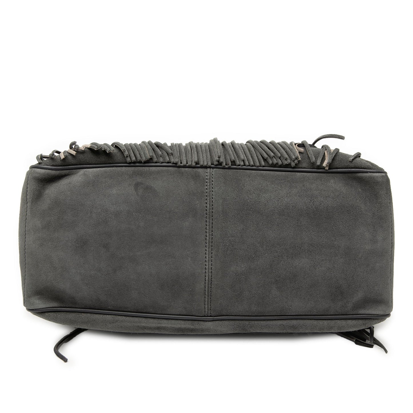 Celine Suede Boogie Fringe Handbag