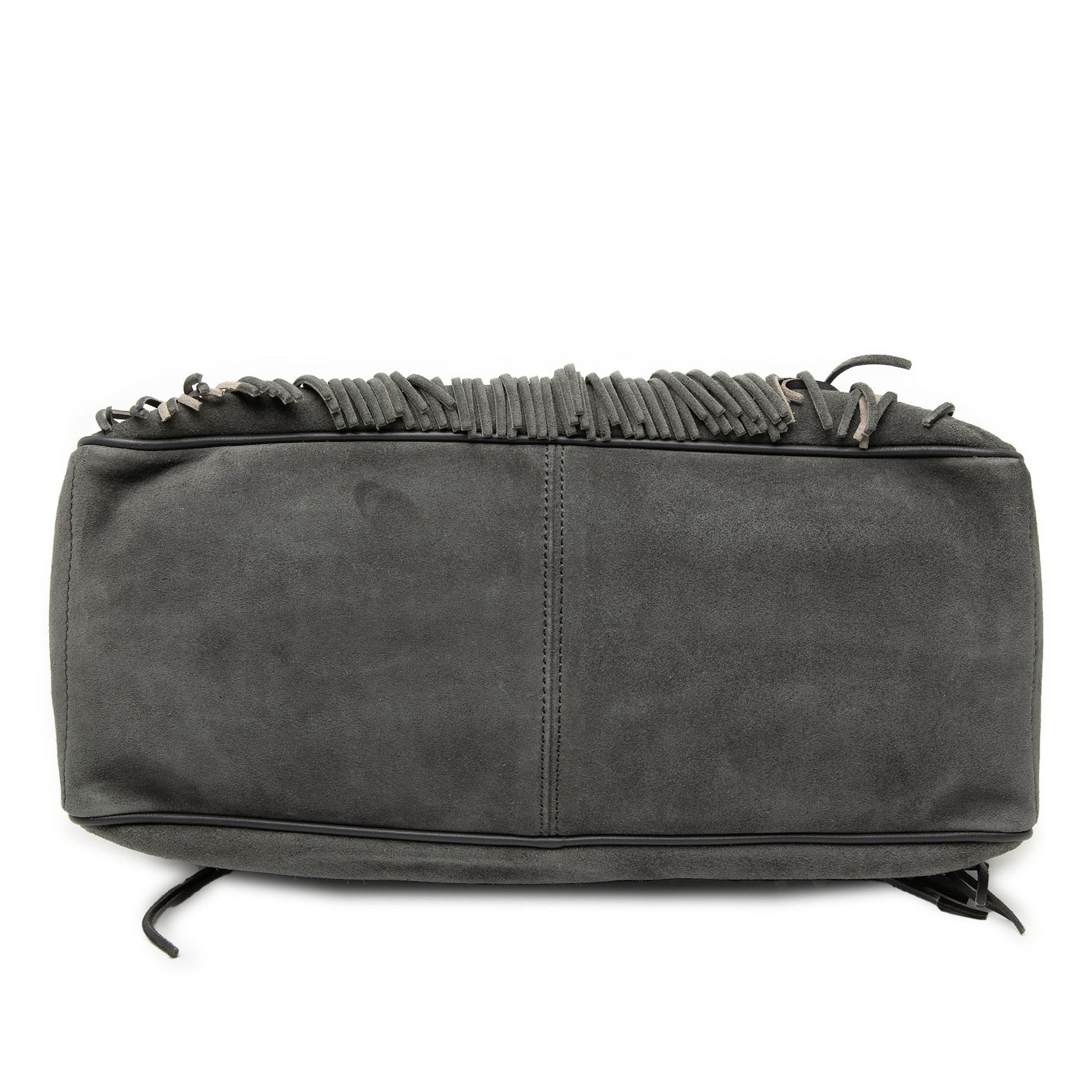 Celine Suede Boogie Fringe Handbag
