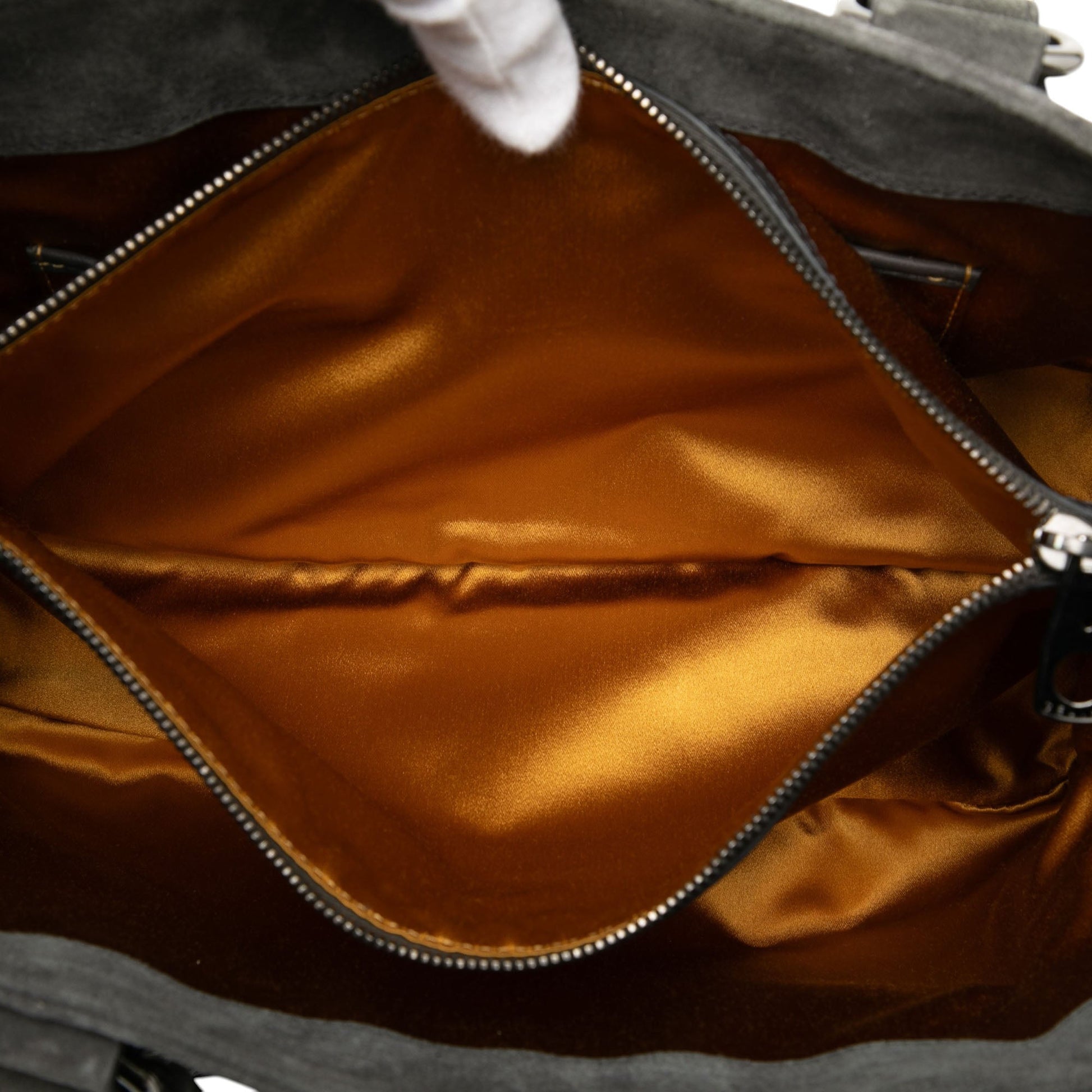 Celine Suede Boogie Fringe Handbag