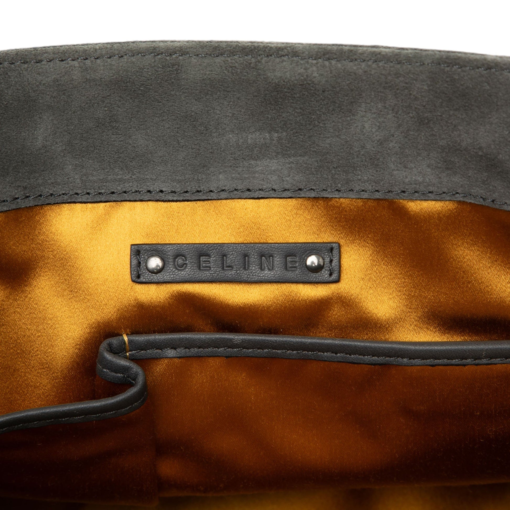 Celine Suede Boogie Fringe Handbag
