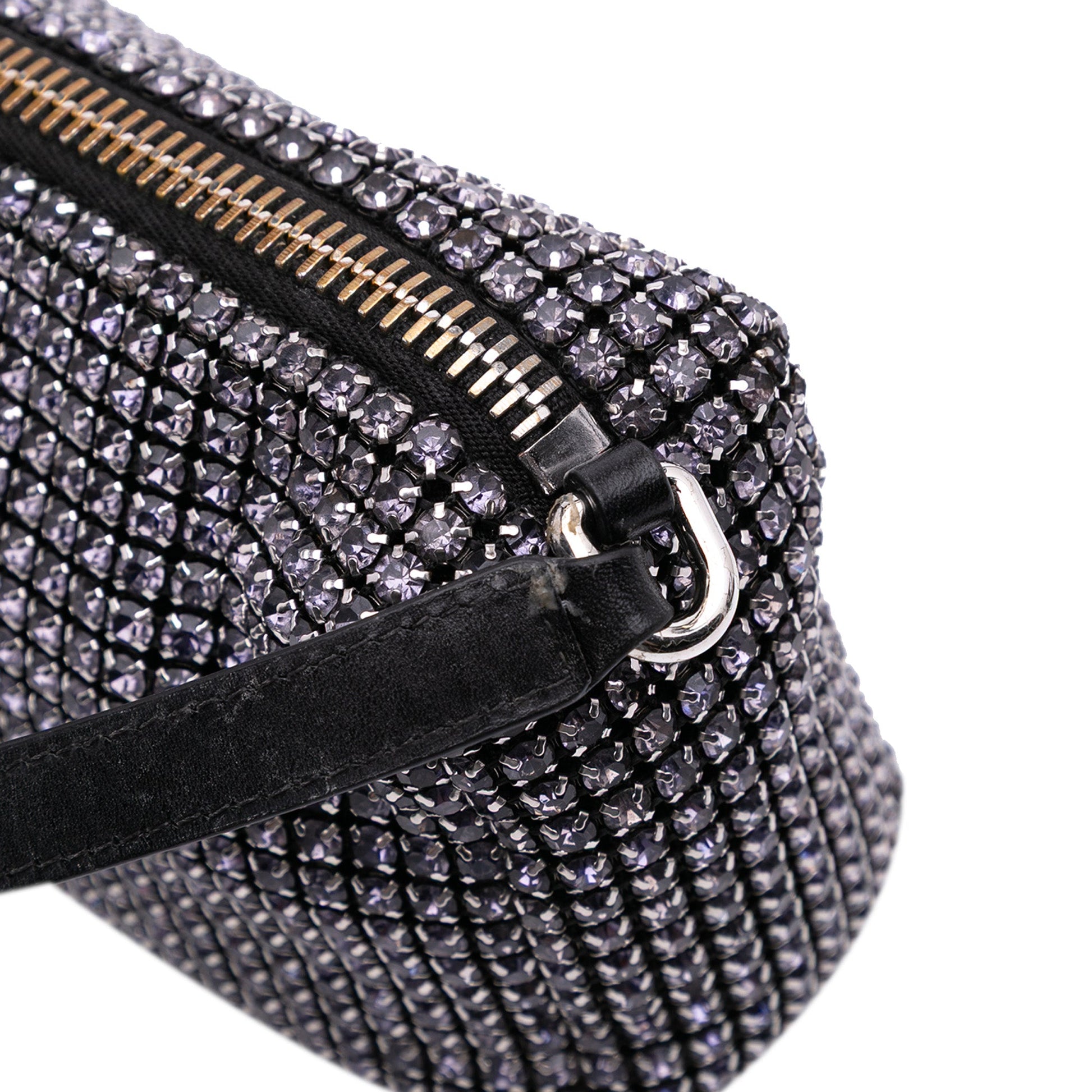 Alexander Wang Mesh Crystal Heiress Pouch