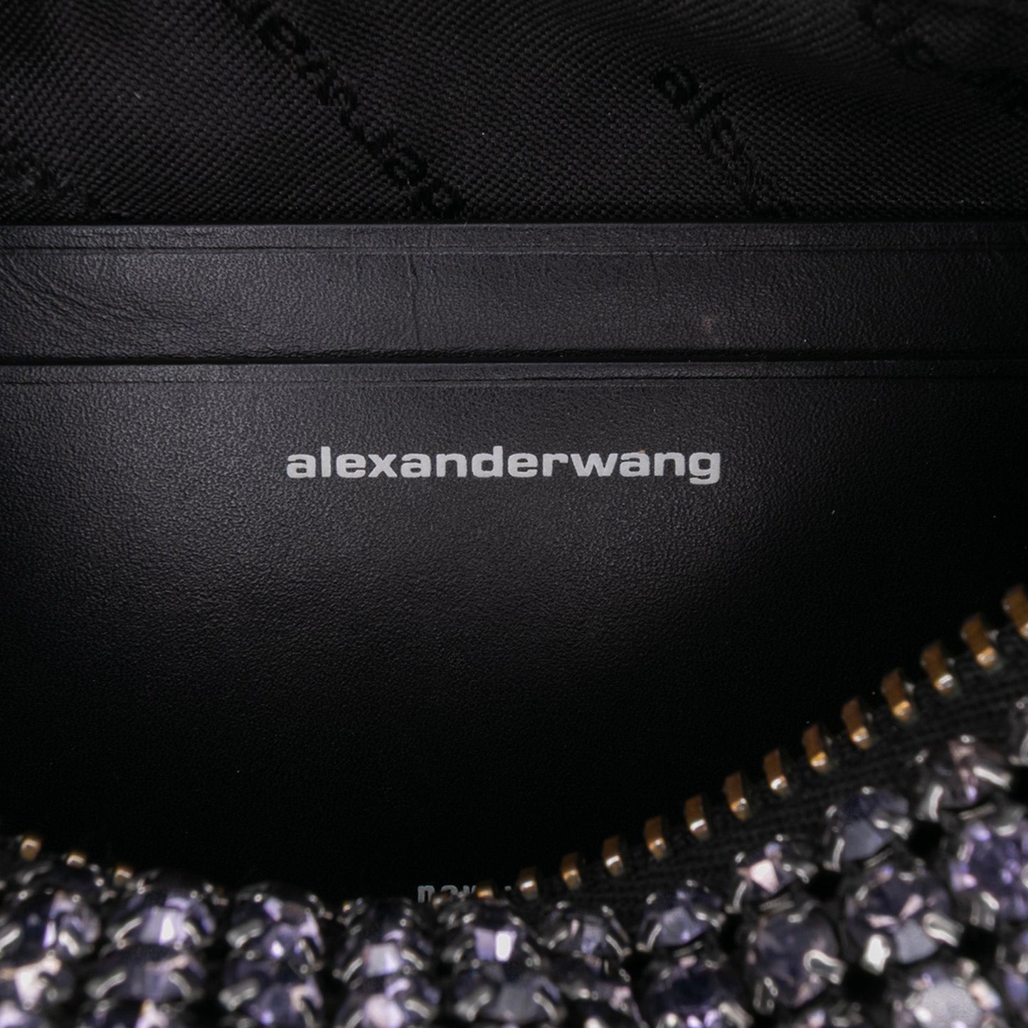Alexander Wang Mesh Crystal Heiress Pouch