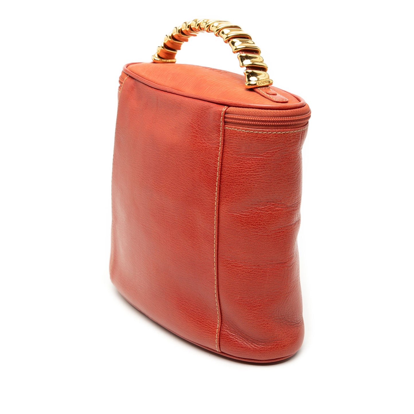 LOEWE Leather Velasquez Twist Vanity Bag