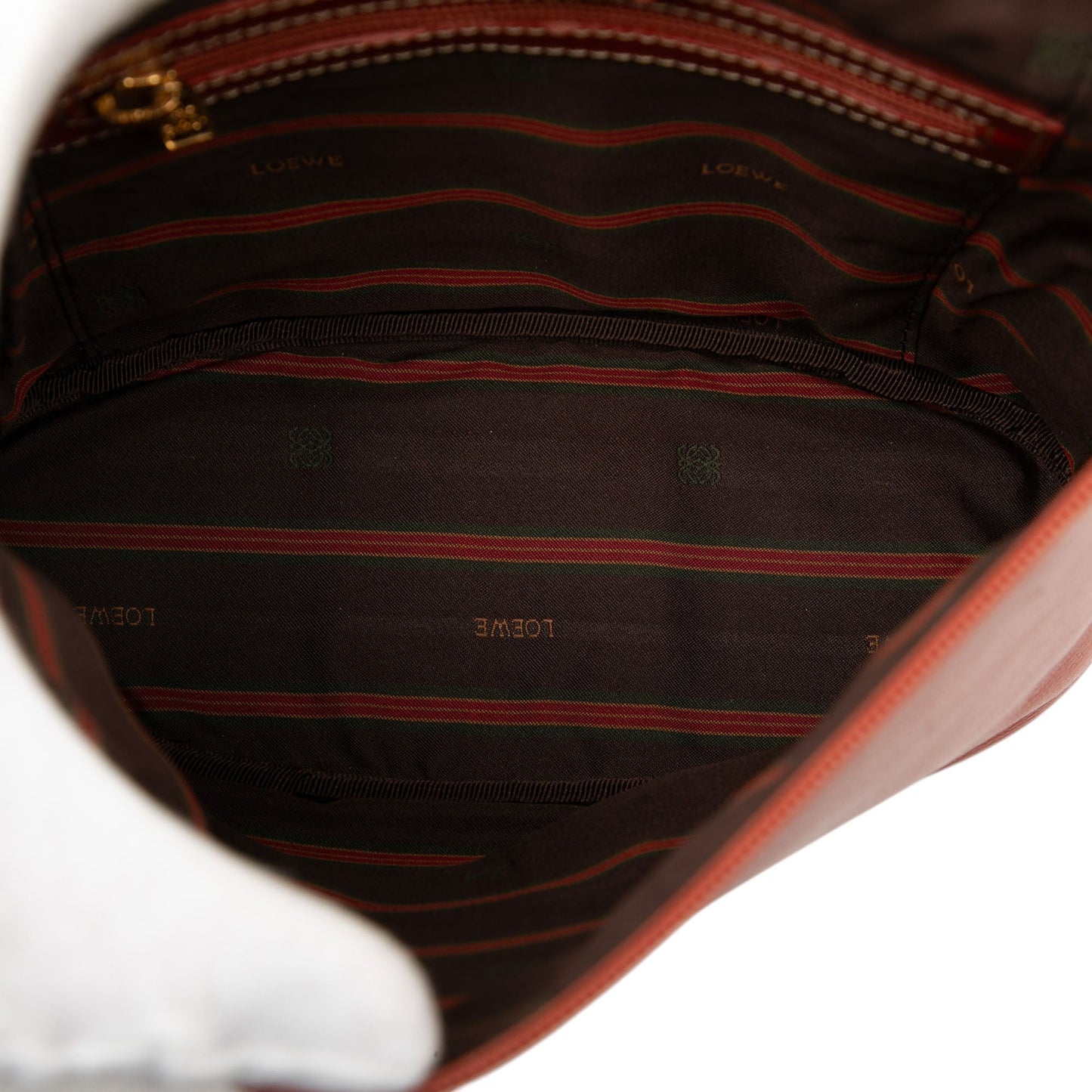 LOEWE Leather Velasquez Twist Vanity Bag