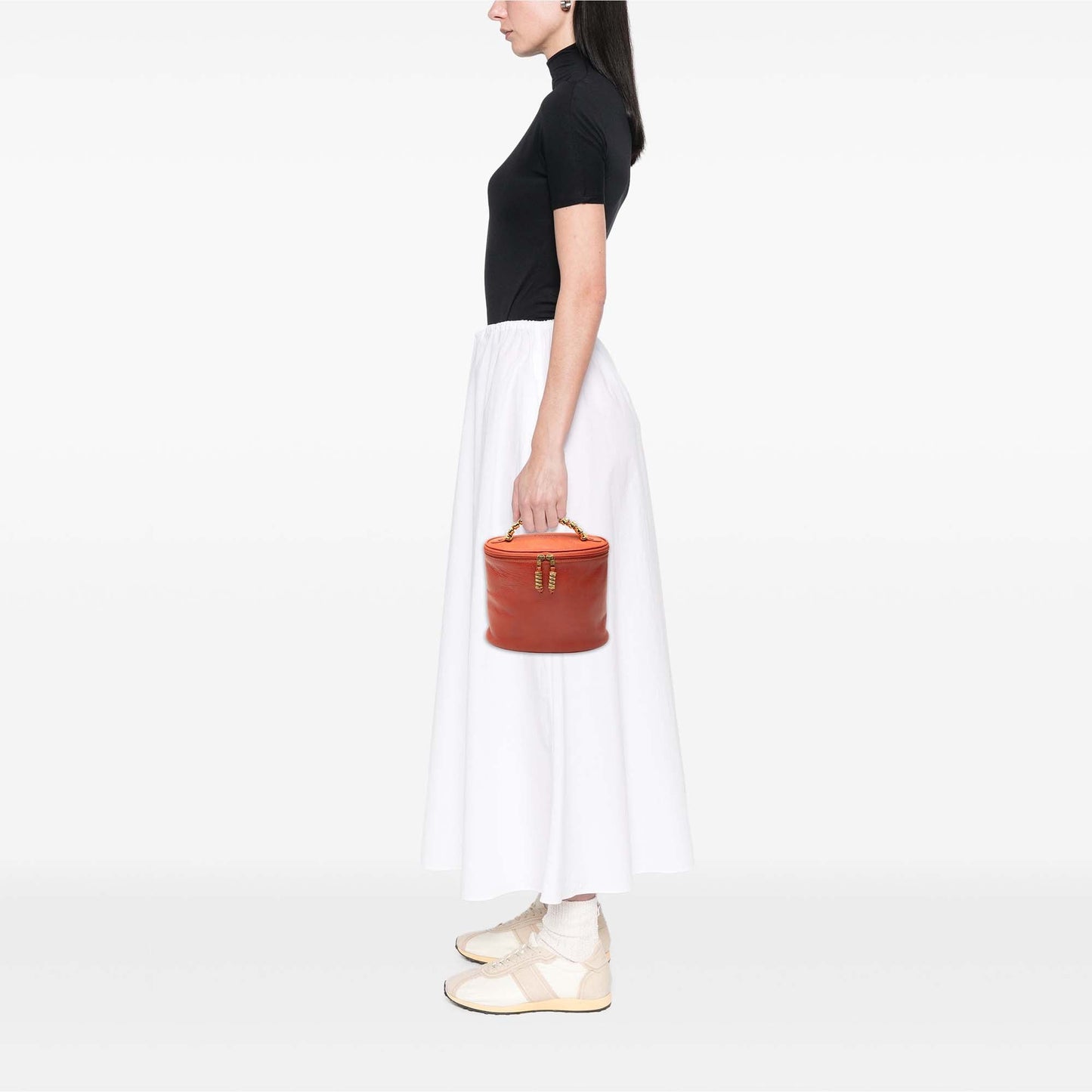 LOEWE Leather Velasquez Twist Vanity Bag