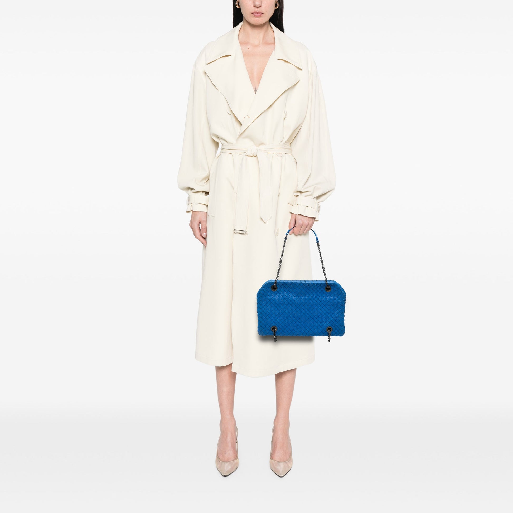 Bottega Veneta Nappa Intrecciato Duo Shoulder Bag
