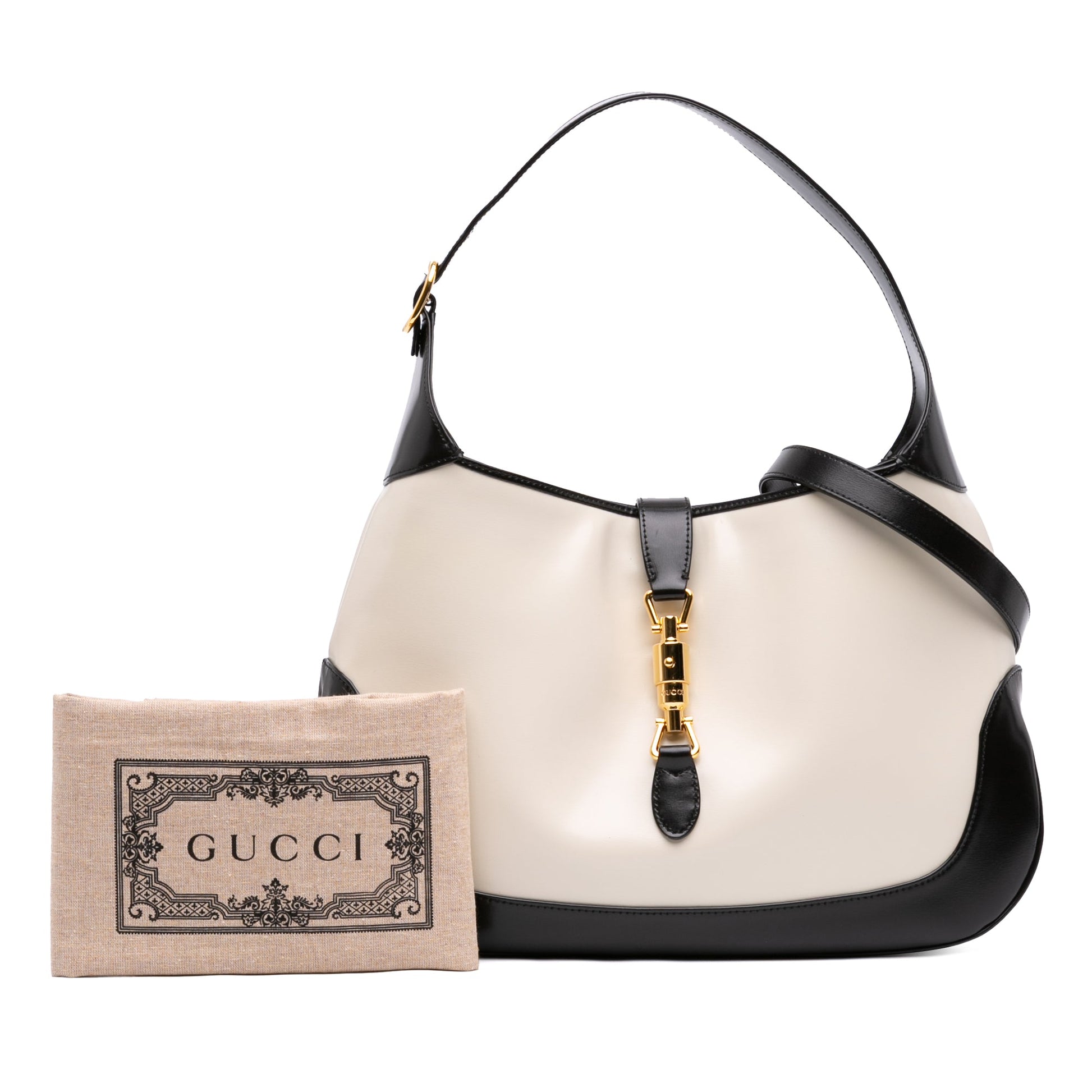 Gucci Medium Bicolor Calfskin Jackie 1961 Crossbody