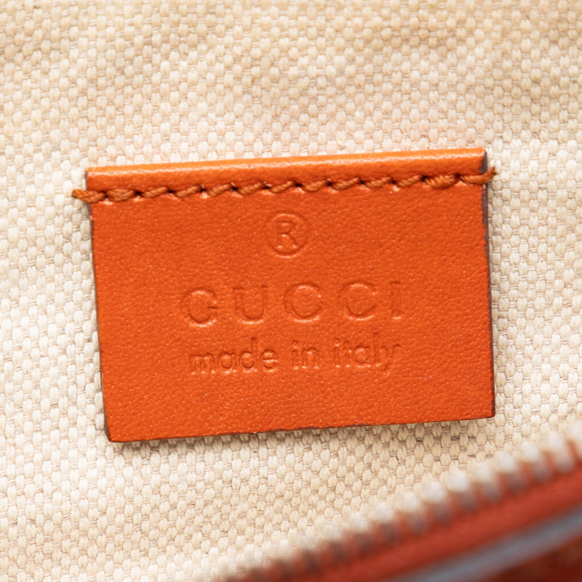 Gucci Small Diamante Canvas Craft Tote