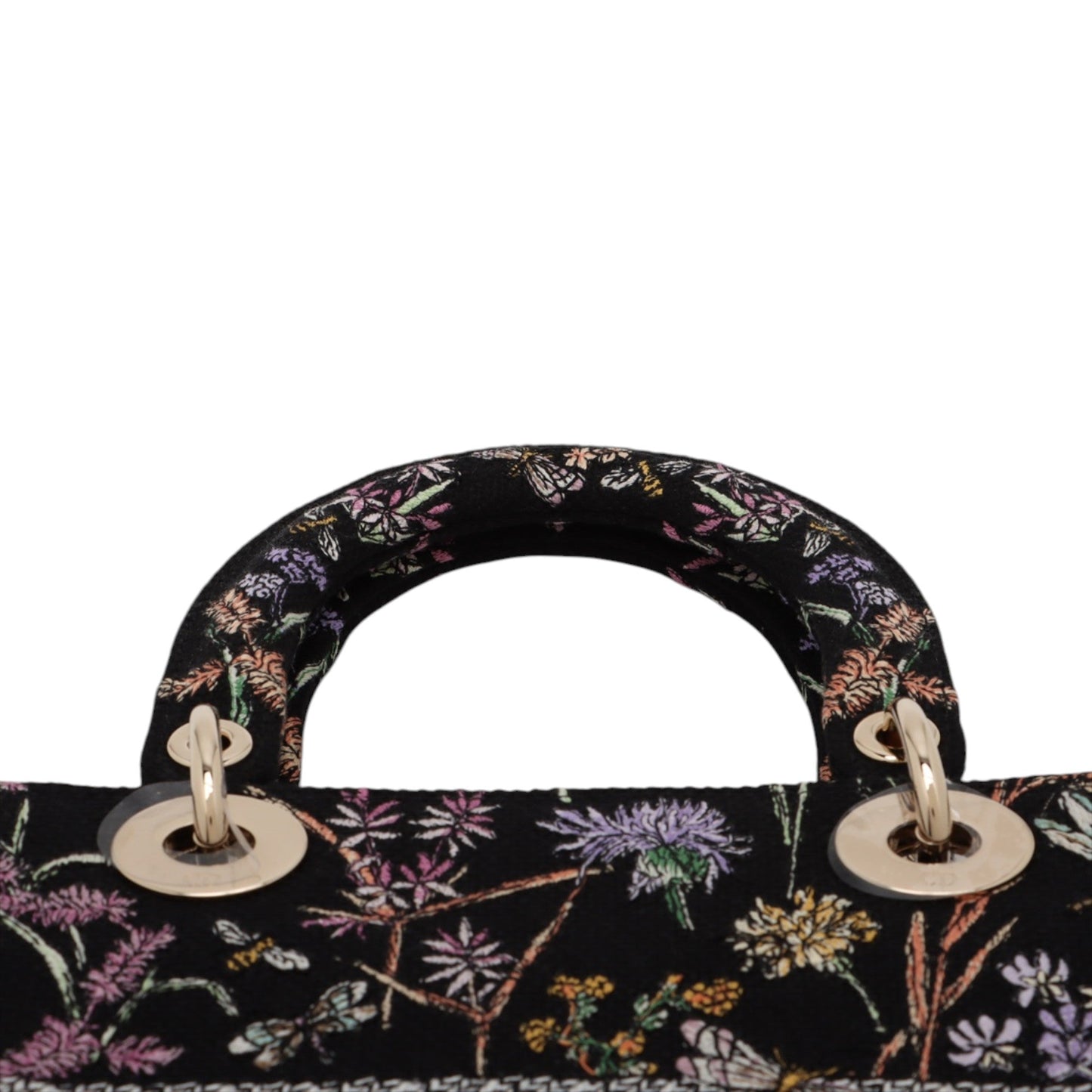 Dior Medium Embroidered Canvas Herbarium Lady D Lite
