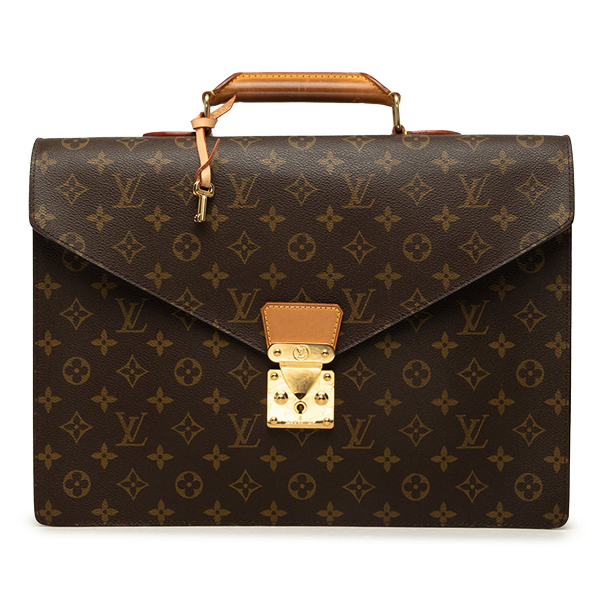 Louis Vuitton Monogram Serviette Conseiller — Brown