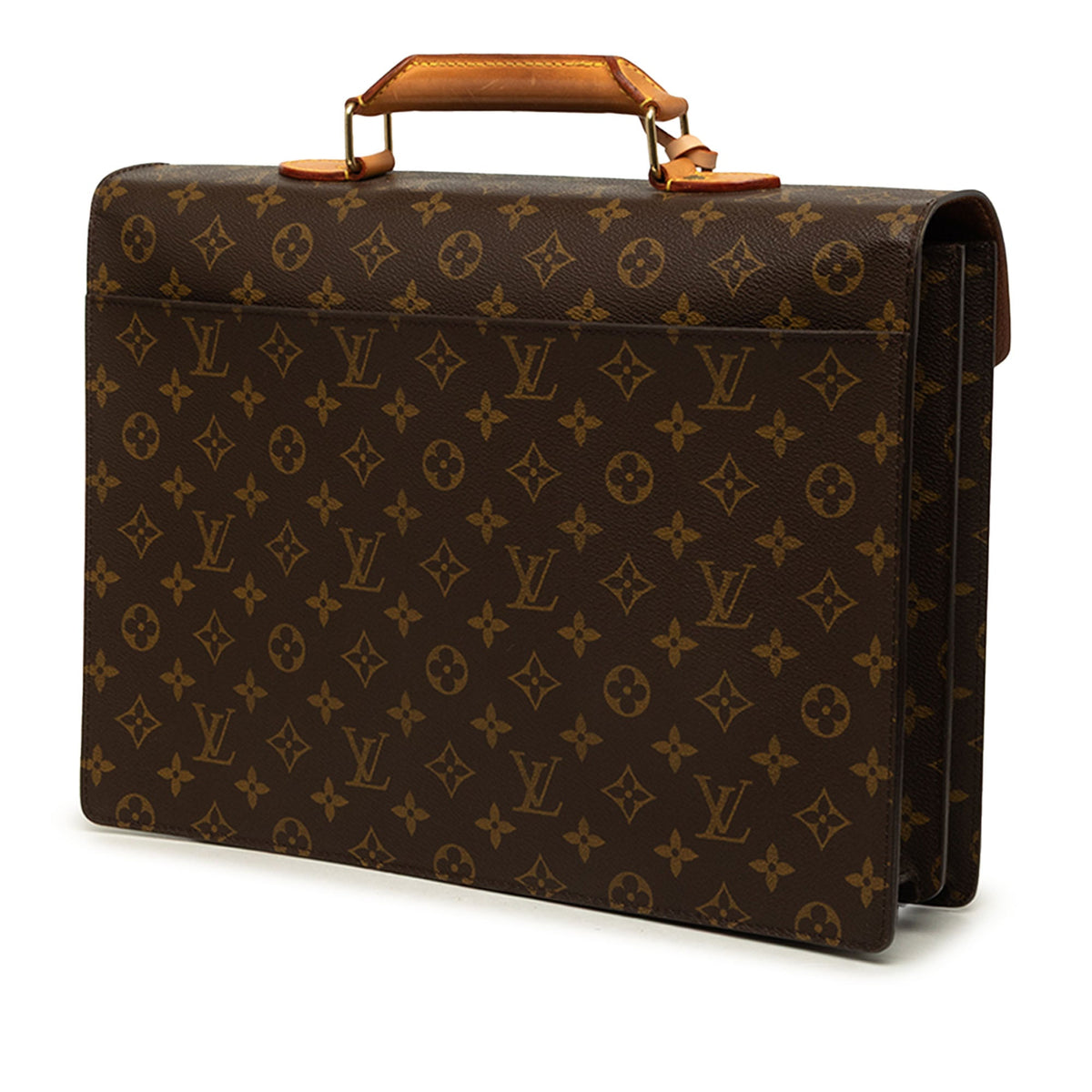 Louis Vuitton Monogram Serviette Conseiller — Brown