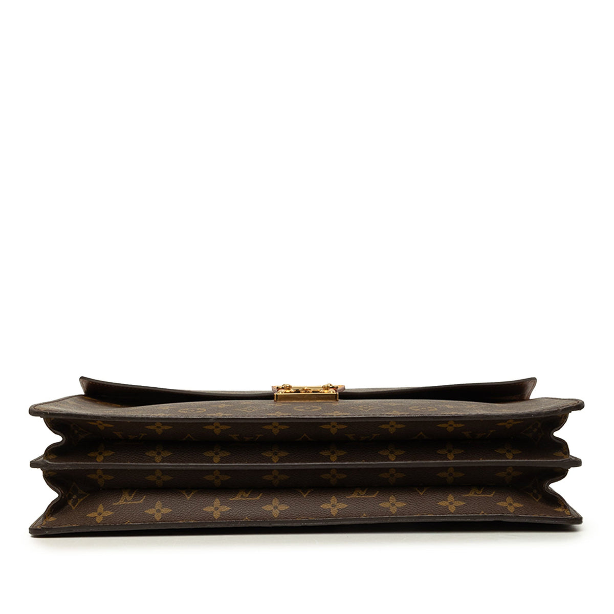 Louis Vuitton Monogram Serviette Conseiller — Brown