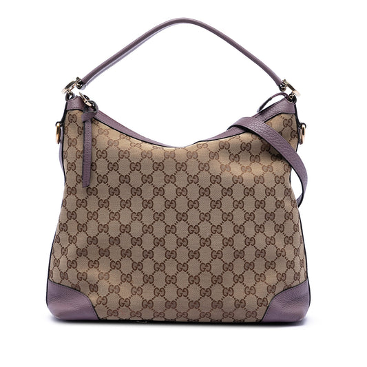 Gucci Small GG Canvas Miss GG Hobo