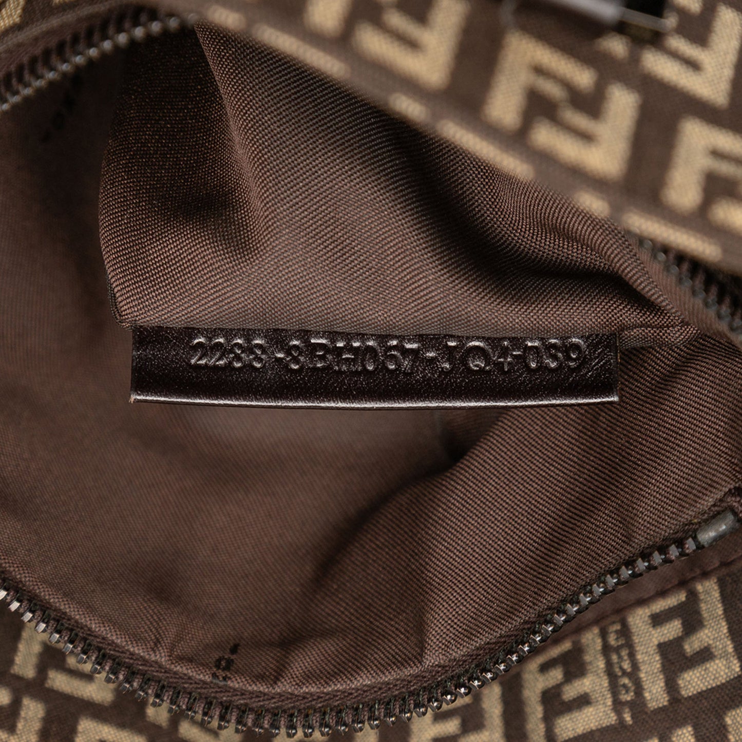 Fendi Zucchino Canvas Tote