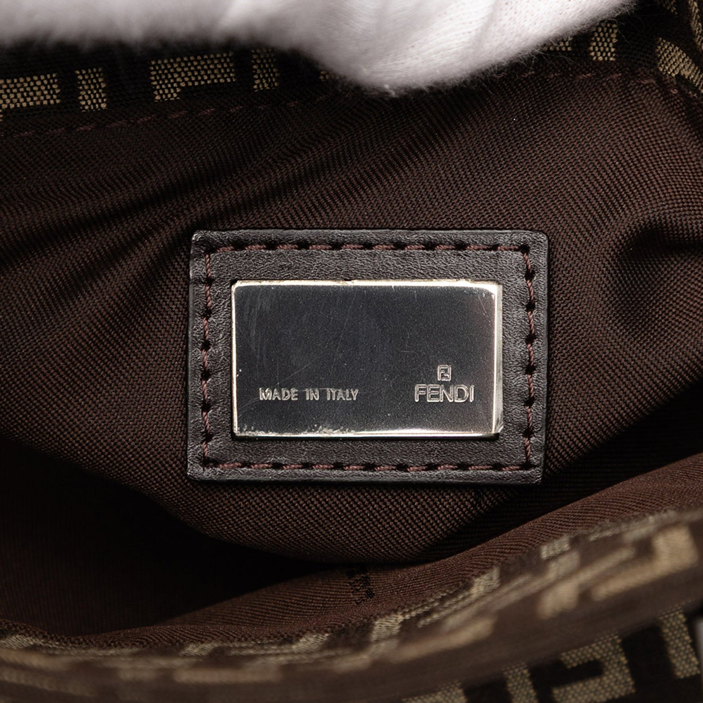 Fendi Zucchino Canvas Tote