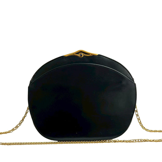 Cartier Leather Sapphire Chain Crossbody