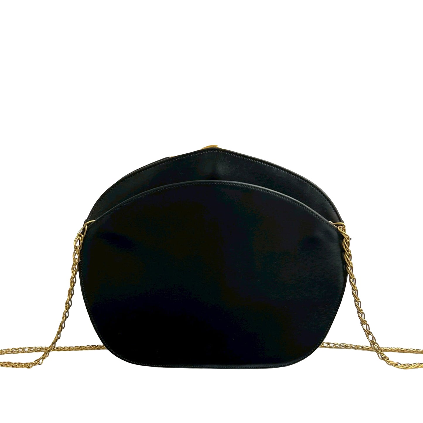 Cartier Leather Sapphire Chain Crossbody