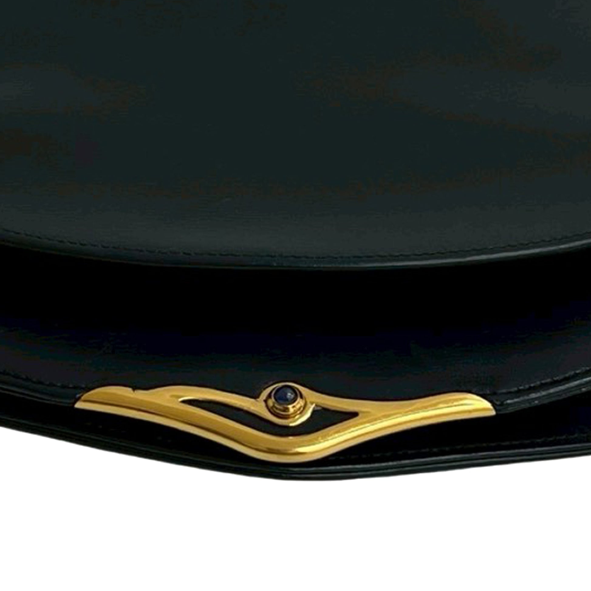 Cartier Leather Sapphire Chain Crossbody