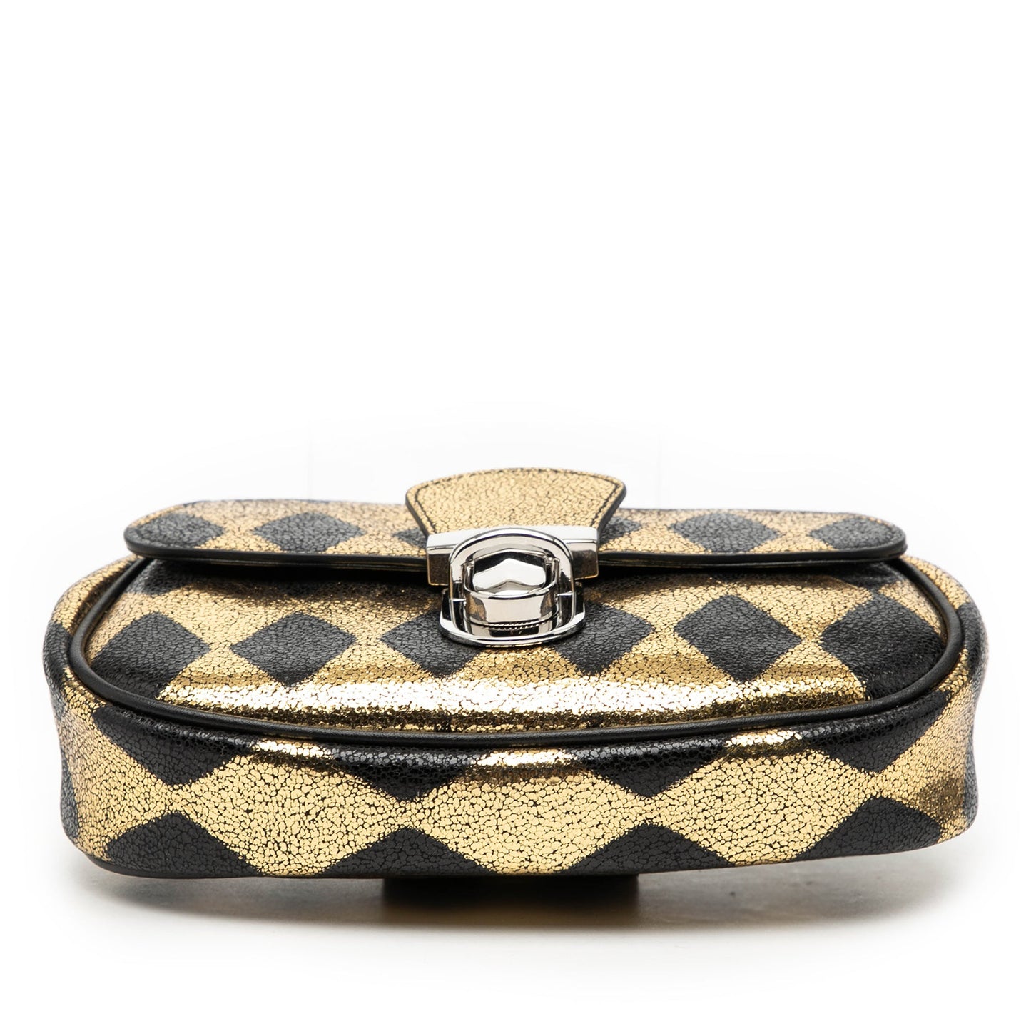 Gucci Metallic Calfskin Belt Bag