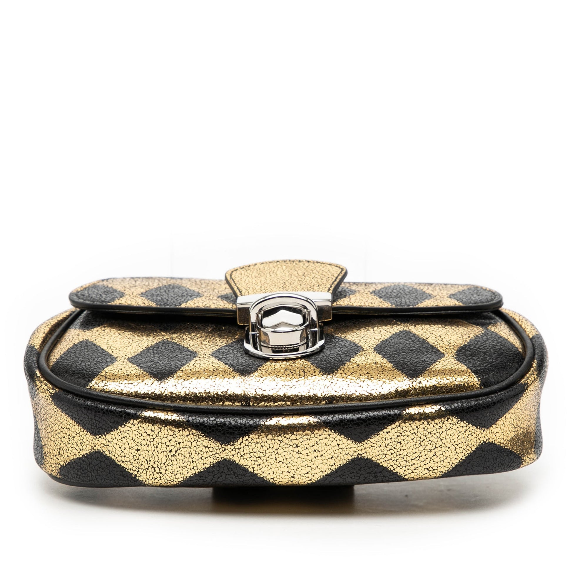 Gucci Metallic Calfskin Belt Bag
