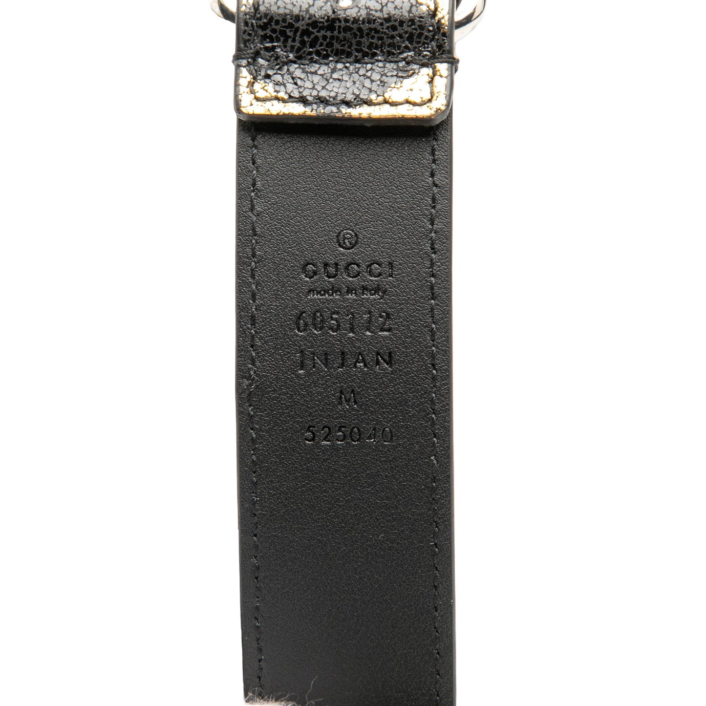 Gucci Metallic Calfskin Belt Bag