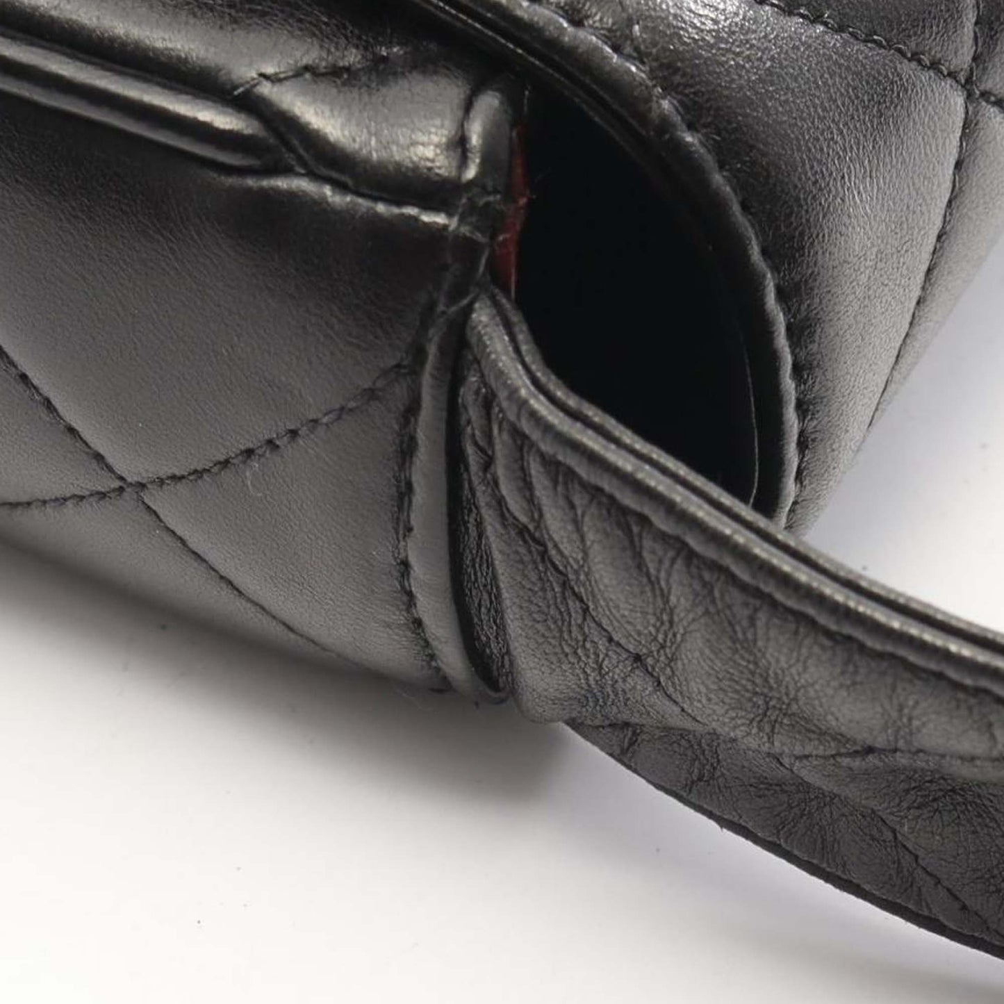 Chanel CC Quilted Lambskin Flap