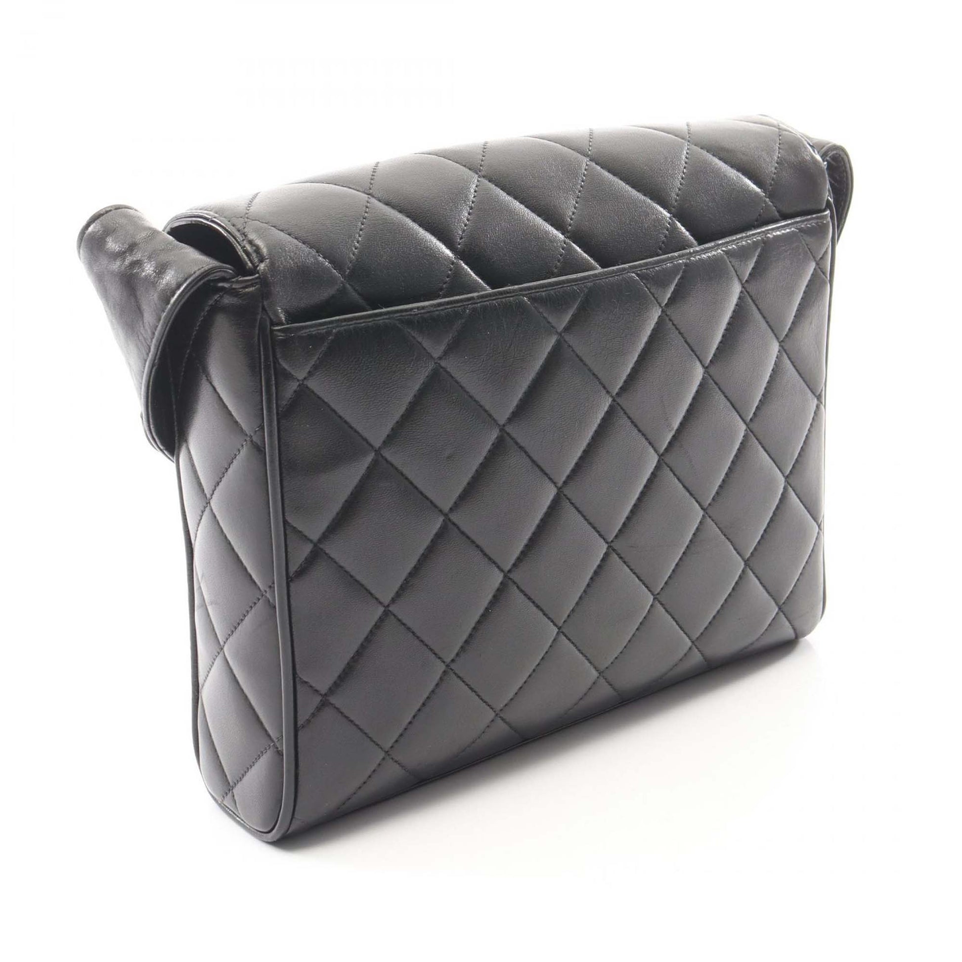 Chanel CC Quilted Lambskin Flap