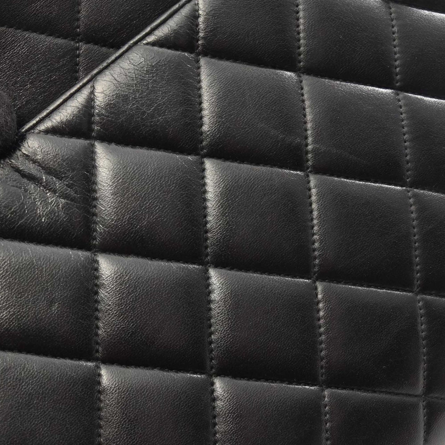 Chanel CC Quilted Lambskin Flap
