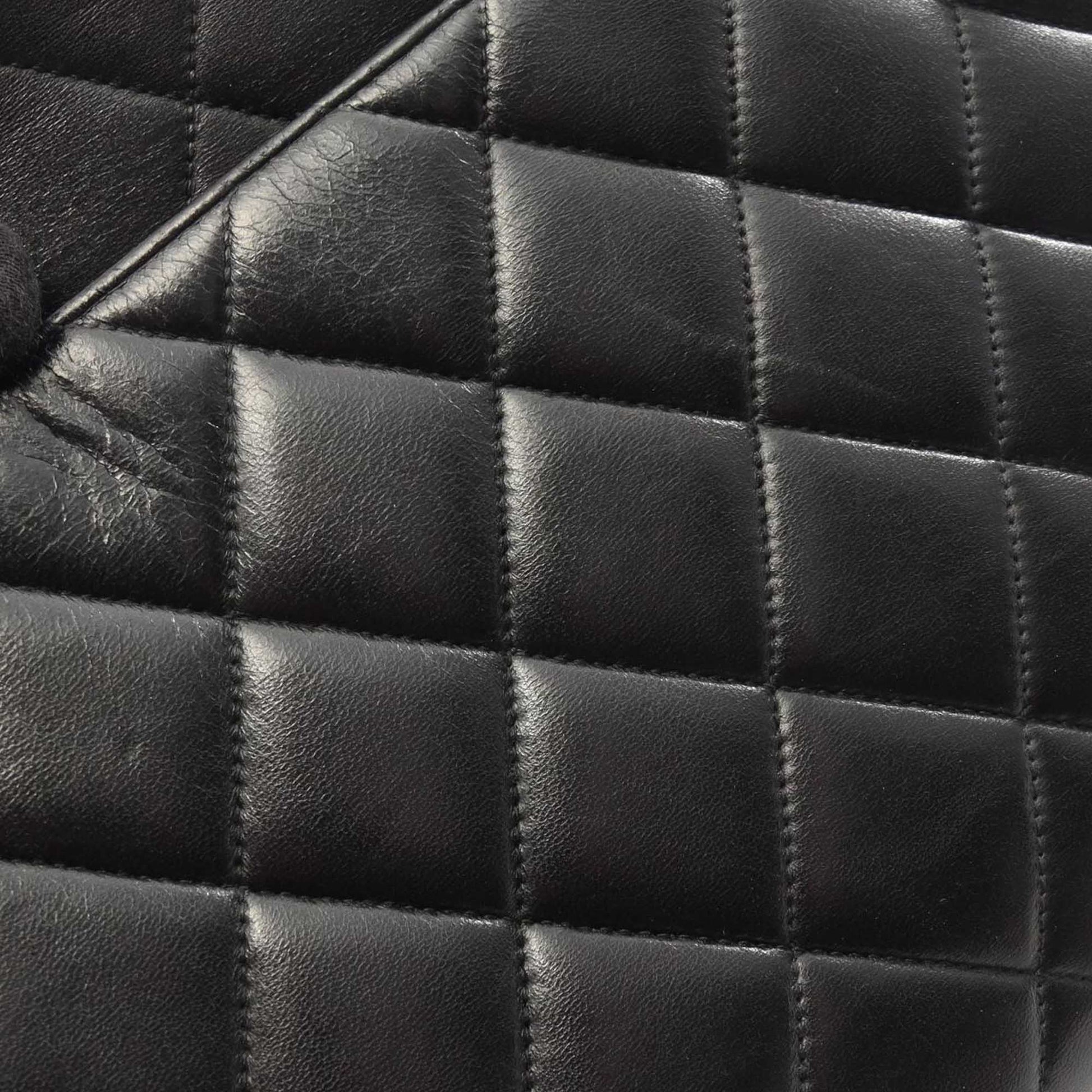 Chanel CC Quilted Lambskin Flap