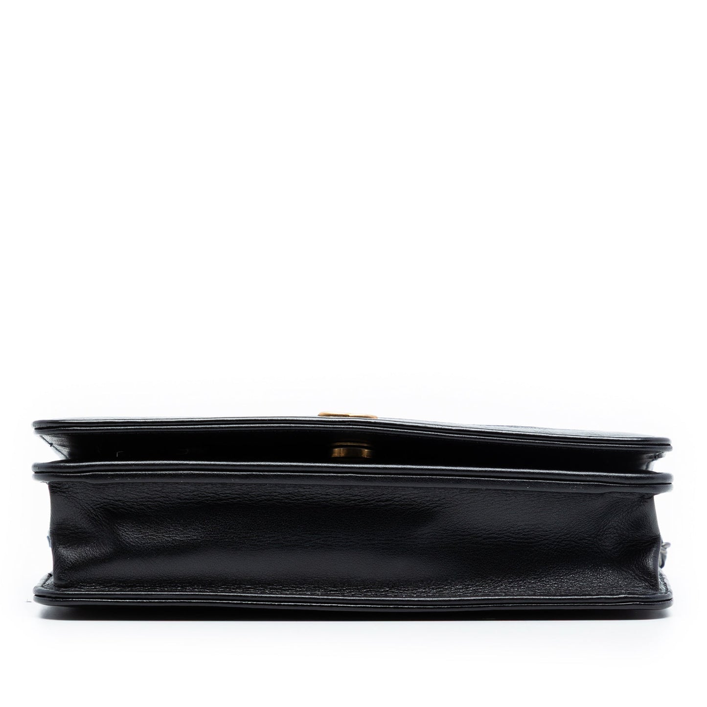 Quilted Aged Calfskin Gabrielle Wallet On Chain
