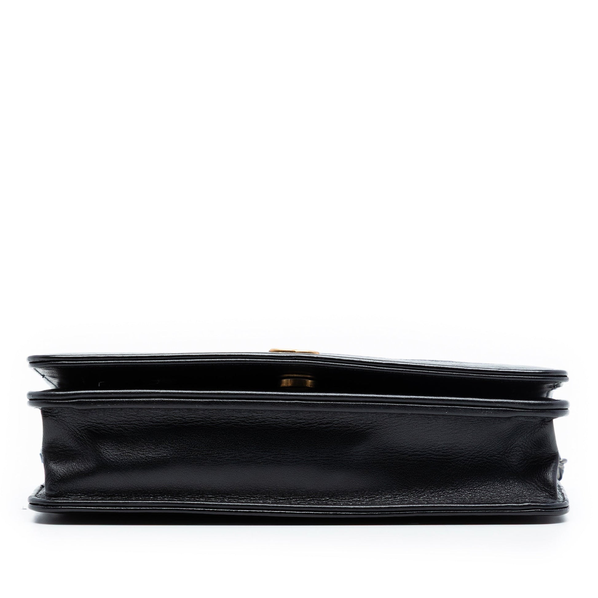 Quilted Aged Calfskin Gabrielle Wallet On Chain