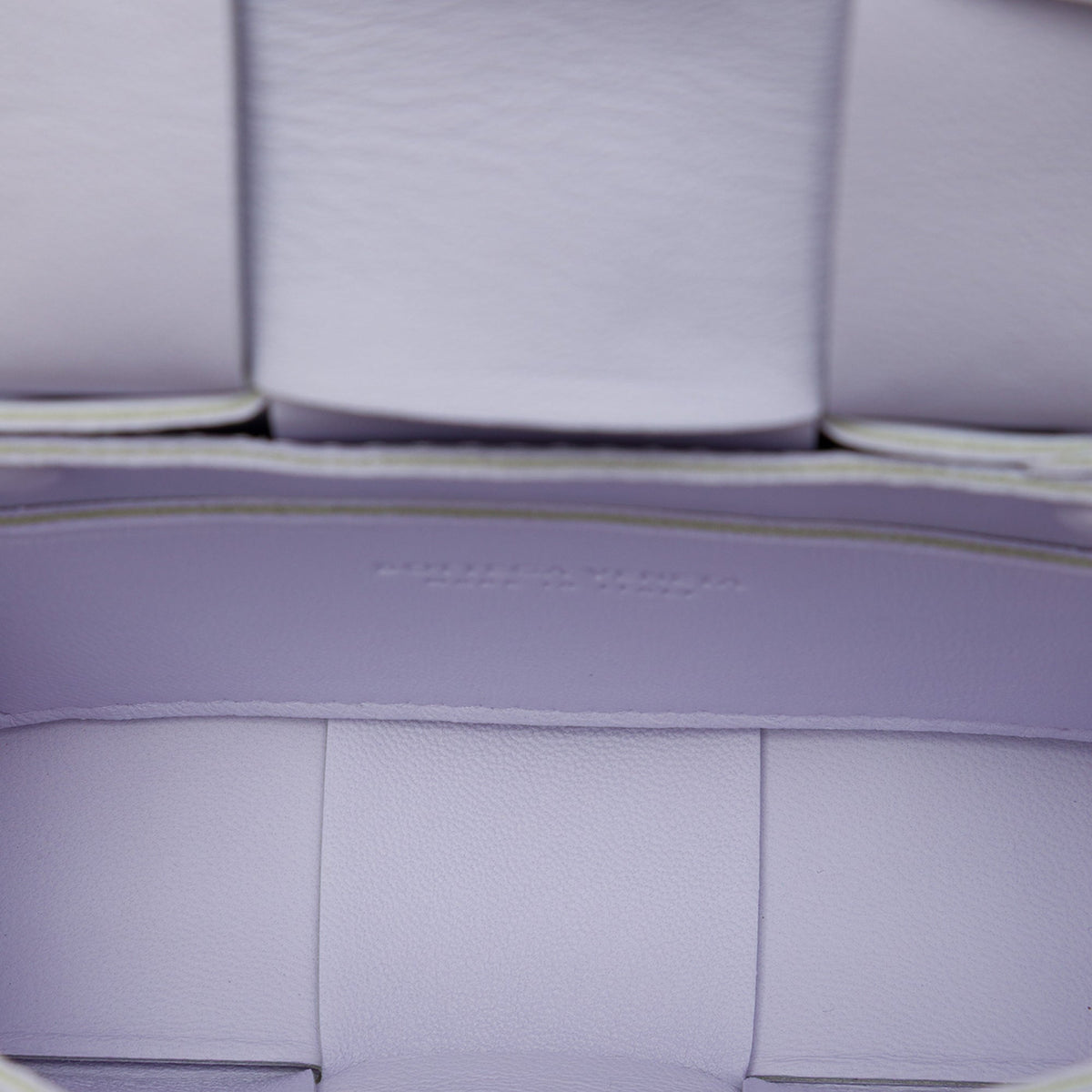 Bottega Veneta Candy Nappa Intrecciato Cassette Crossbody — Purple