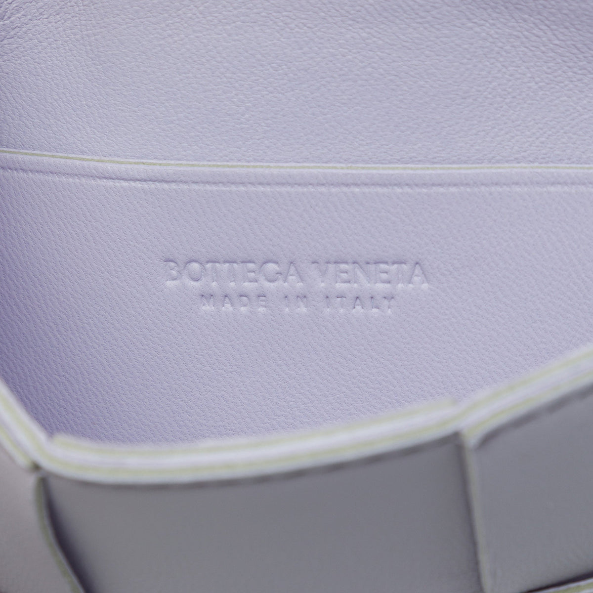 Bottega Veneta Candy Nappa Intrecciato Cassette Crossbody — Purple