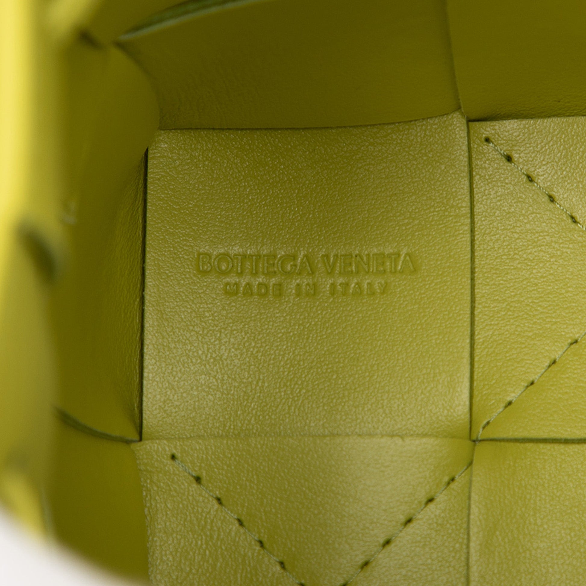 Bottega Veneta Mini Nappa Maxi Intrecciato Cassette Bucket Bag